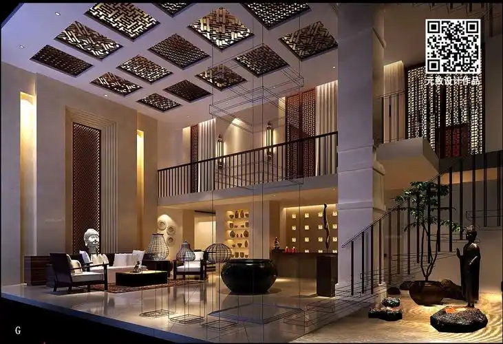 spa水疗会所设计高端美容院设计装修效果图