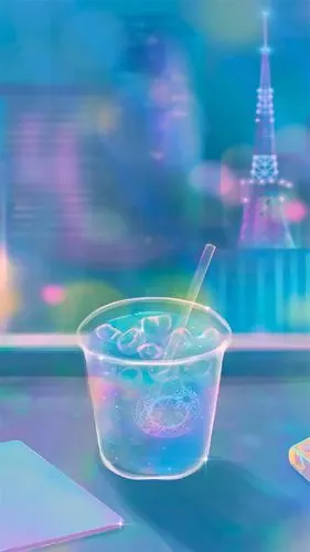 蓝紫色梦幻朦胧高清手机壁纸