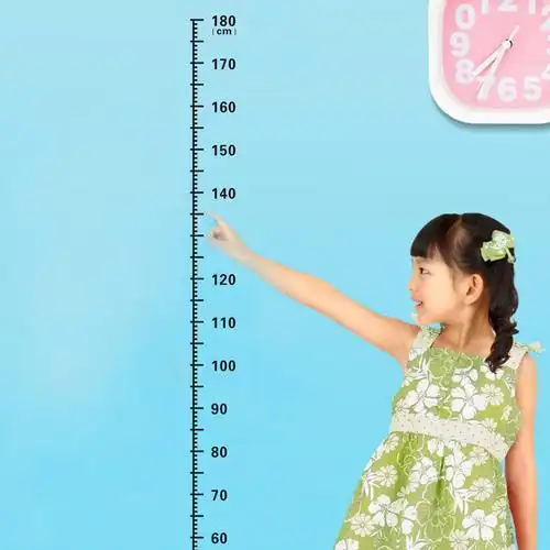 量身高墙贴 可移除_儿童成人家用学校医院体检舞蹈教室量身高贴尺子