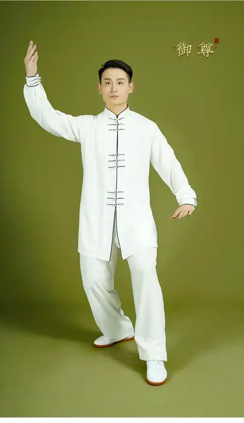 武极堂2022新款春秋太极服武术表演薄款男女比赛太极拳服装中式劲武