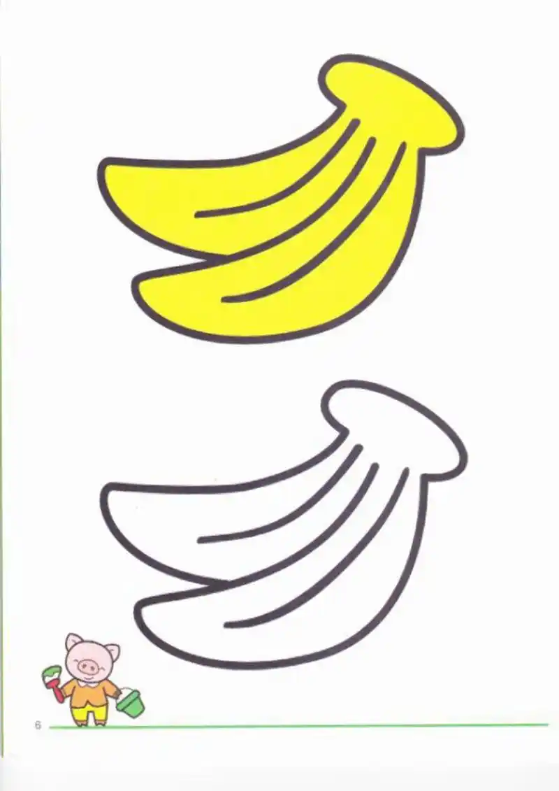 97幼儿园小班 | 简笔画涂色素材120张75 96宝妈们赶快收藏起来!