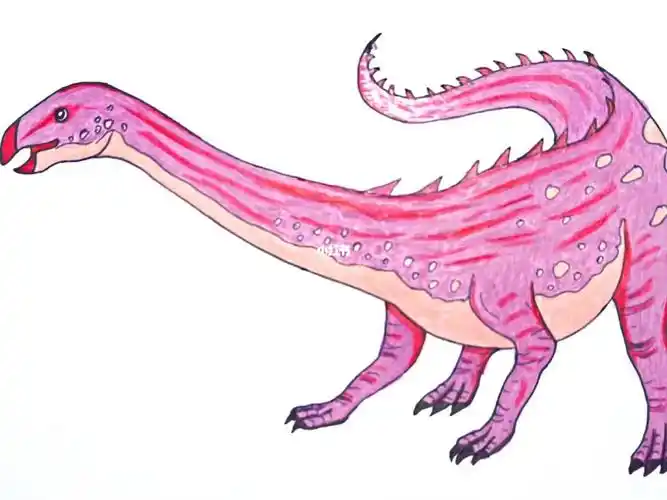 彩铅画怎样绘画侏罗纪世界橡树龙