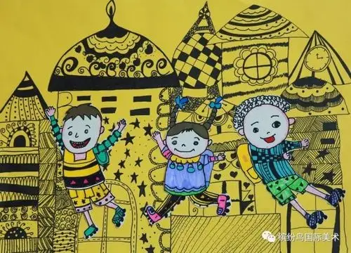 缤纷鸟第六届全国少儿美术大赛绘画类少儿a组特等奖获奖作品欣赏(下)