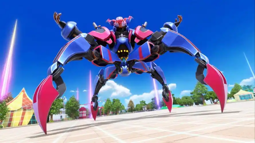 《铠兽超人2超次元战队》精彩预告_阿呜进入超次元城市,击退藏在背后