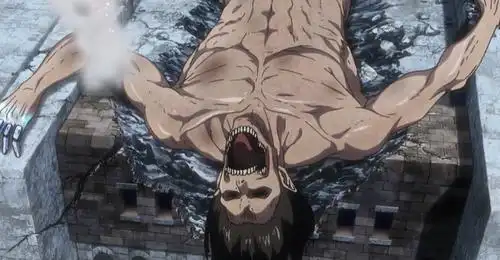 巨人130话,艾伦始祖巨人形态登场,给人一种极其恐怖的威慑力!