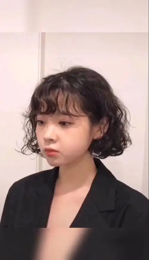短发羊毛卷,减龄瘦脸,可甜可盐