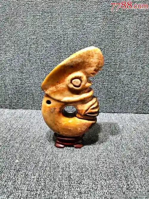 高古玉"广西红水河出水玉猪龙"骆越文化远古时代-其他玉石/玉器-7788