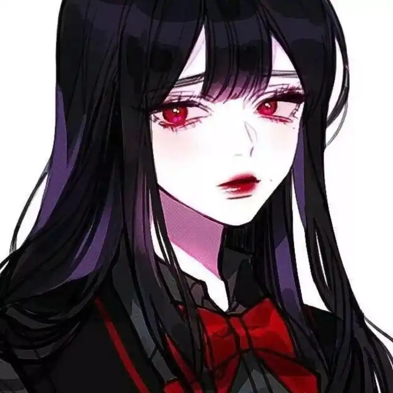 霸气女生暗黑系头像