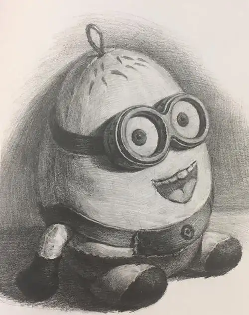 深圳画室 登顶教你素描画好小黄人