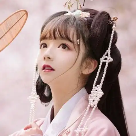 古风头像.拿图自觉.真人女