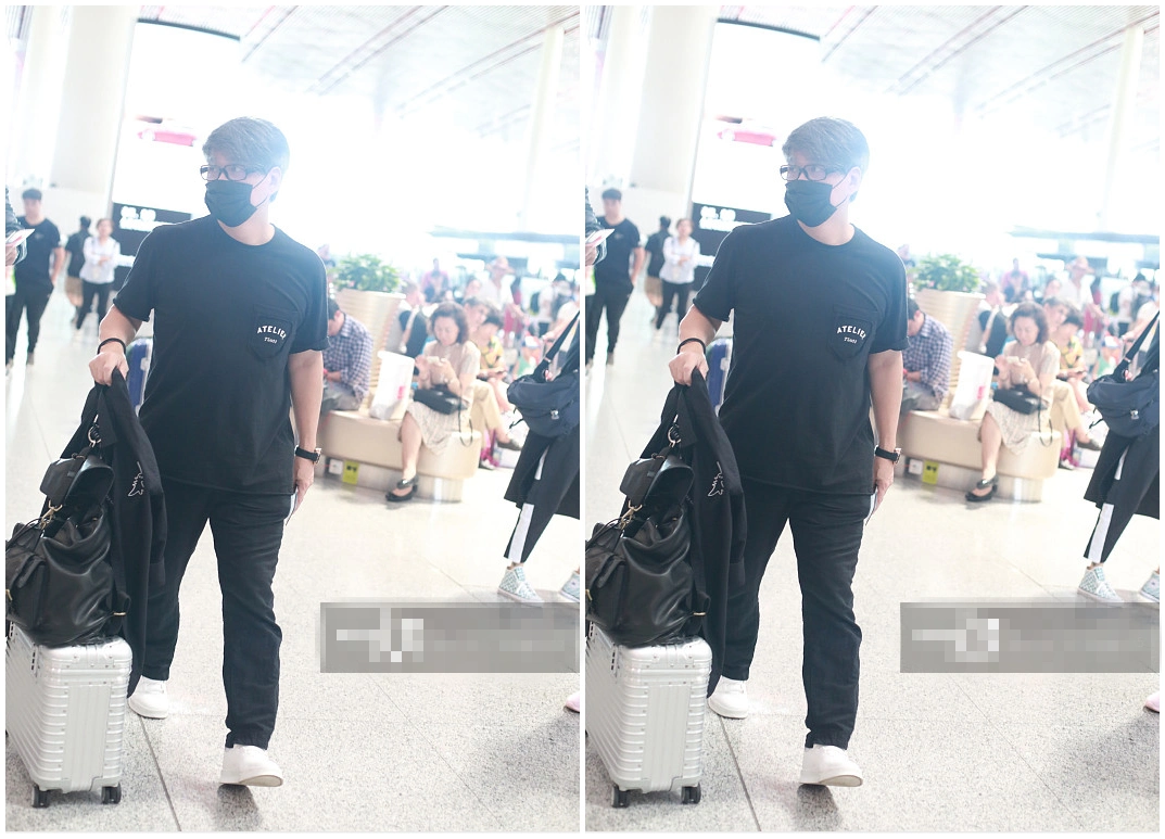 58岁周华健白发配黑色look,175cm身高穿出160cm,网友:认不出了