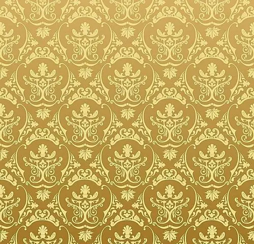 金色花纹背景素材模板免费下载_eps格式_1000像素_编号19257488-千图