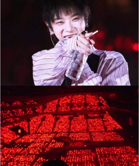 周杰伦应援色粉色林俊杰应援色紫色华晨宇应援色红色薛之谦最亮眼