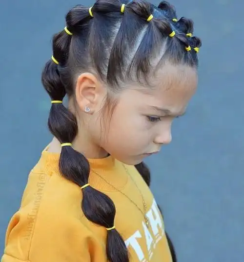 小女孩扎发大全 俏皮可爱扎法简单_儿童发型 - 美发站