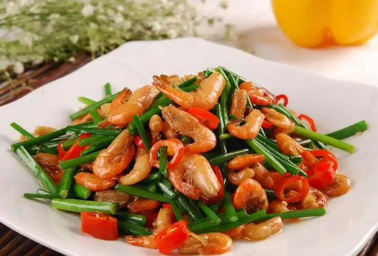 【韭菜炒河虾的做法的家常做法图解】_韭菜炒河虾的做法最正宗的做法