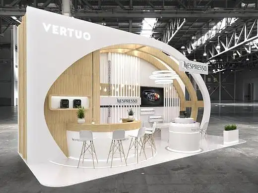 美博会汽车展食品展机械展建博展会展台展位效果图设计