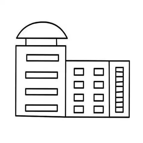 楼房图片简笔画 楼房图片简笔画素描