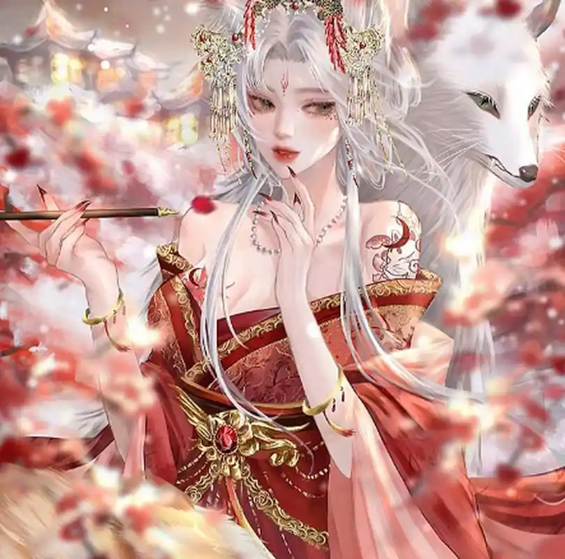 古风红色系女生头像#头像# #魅世海棠# #corrupt乄雨霖铃# 5404