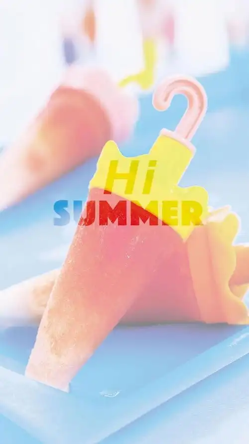 hi summer你好夏天清爽锁屏