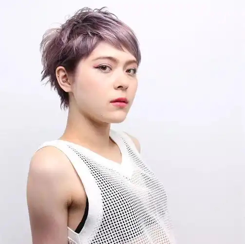 女生个性帅气短发,短发图片,发型图片