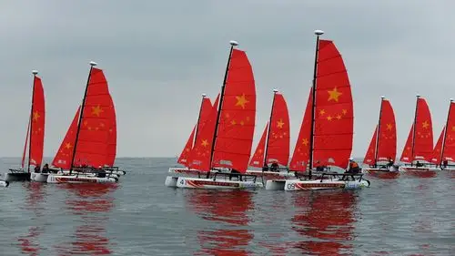 为祖国升帆为希望护航 271名帆友共庆新中国71华诞