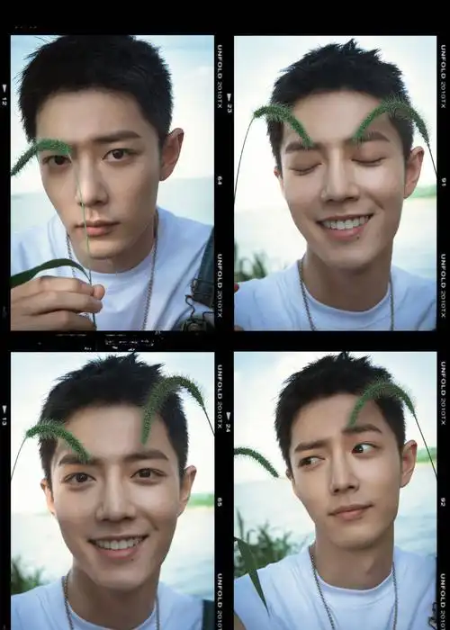 10月5日肖战29岁生日晒短发造型平头清爽硬朗笑容温暖明亮