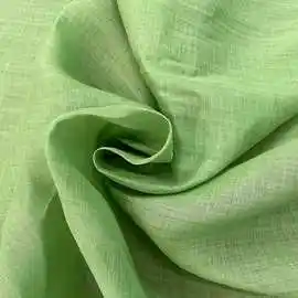 新款100支高支纯苎麻面料民族衬衫吊带小衫丝巾披肩素色布料现货