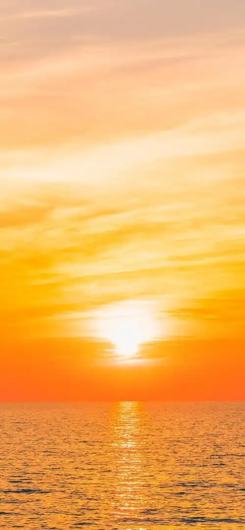 手机壁纸|落日夕阳
