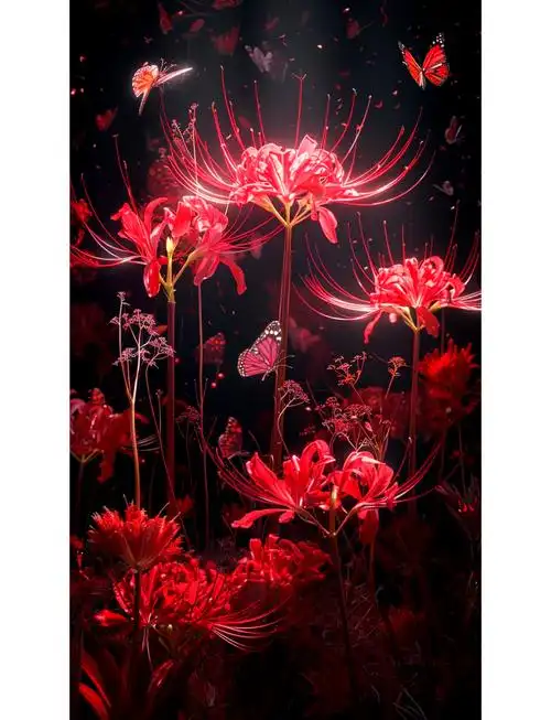 🌺彼岸花:无尽的思念与悲伤💔