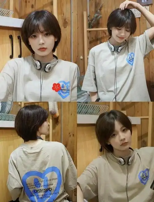 日系少年感短发风潮,唤醒你的清新文艺气质!