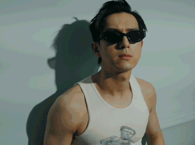 李现空间光影大片