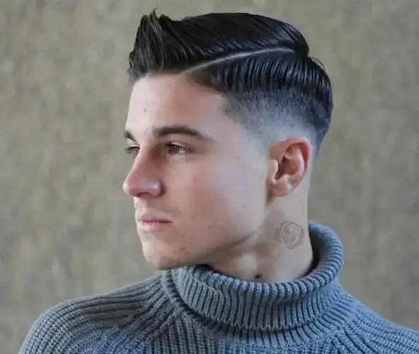 欧式发型低层次渐变很有男人味的一款发型只要你选对了发型绝对会有种