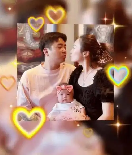 流星雨慕容云朵首晒女儿正脸庆百天还与老公亲吻撒糖甜齁