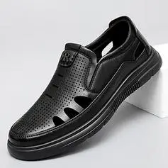 【省200元】老人头男士休闲鞋_老人头(laorentou)皮凉鞋洞洞鞋大凉鞋