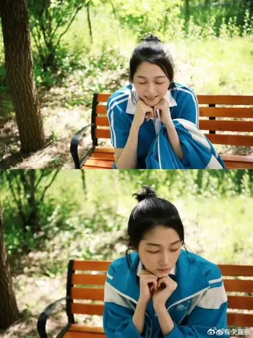 关晓彤女高校服##关晓彤校服照