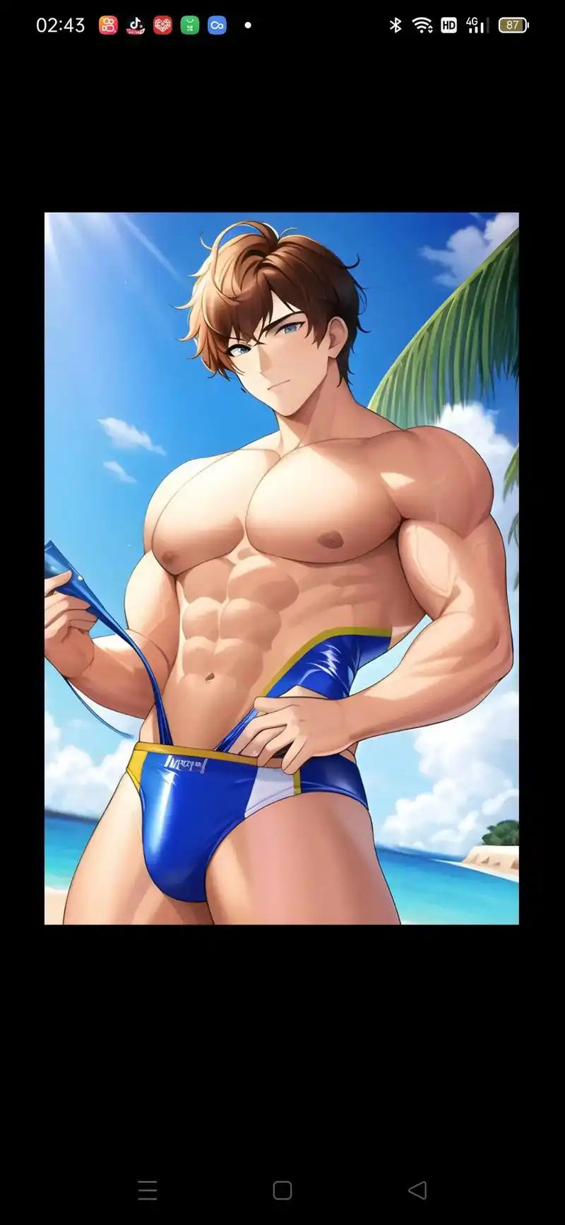 我的抖音生活日记 游泳动画王子 - 抖音