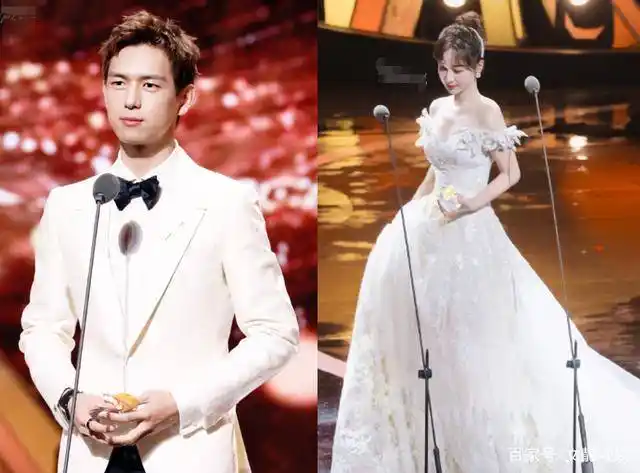 原创杨紫李现合体领奖二人的互动甜度爆表瞬间梦回童颜cp时期