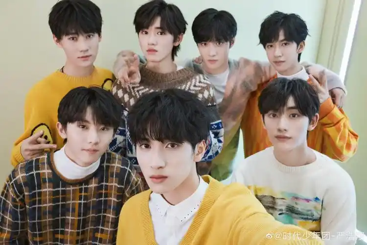tnt时代少年团七位成员现在作为娱乐圈的未来之星,即便现在单独出来