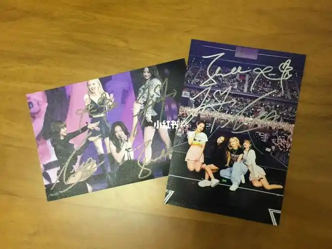 blackpink签名照出售