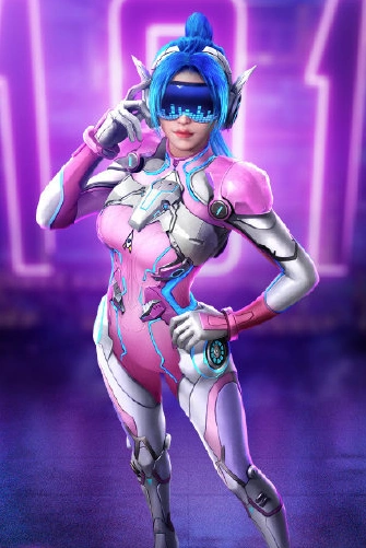 《和平精英》火箭少女皮肤一览