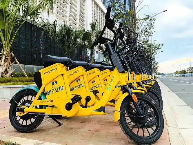 1000辆共享小黄电动车亮相南宁最低消费2元