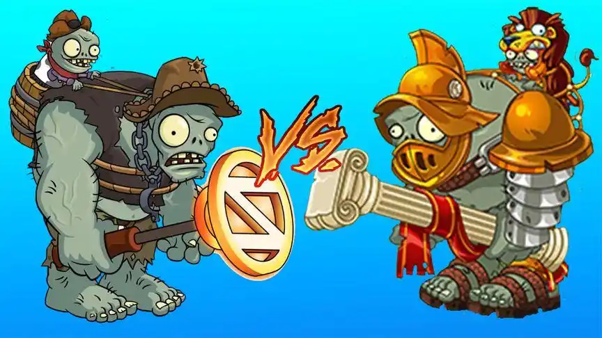 植物大战僵尸:面对4个西部巨人,罗马巨人表示一点不虚