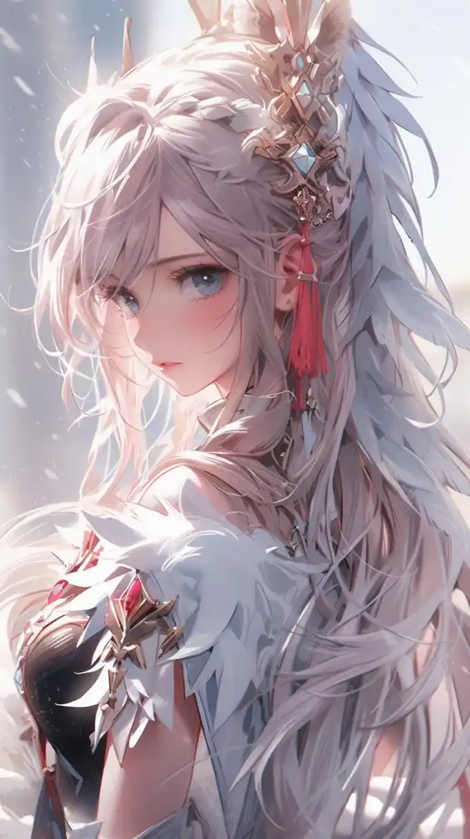 ai绘画# #二次元美图# #二次元美少女