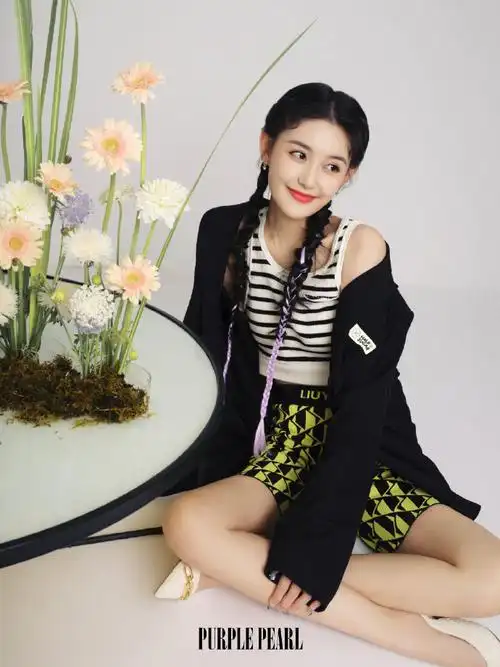 s star##蒋依依花艺清新感大片