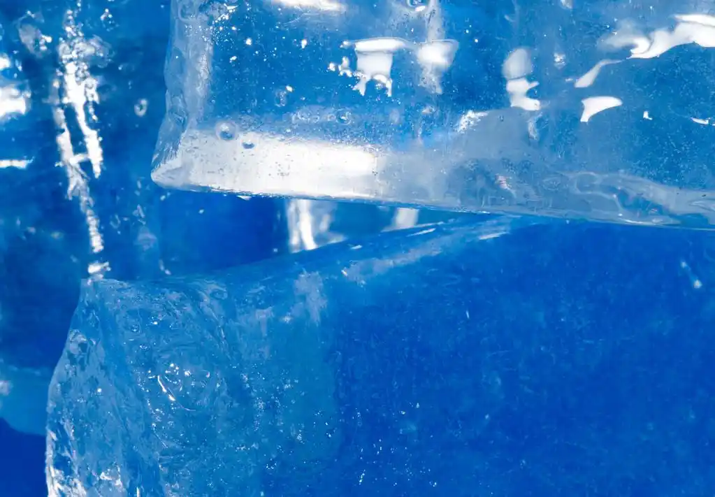 摘要背景,冷蓝色冰的背景