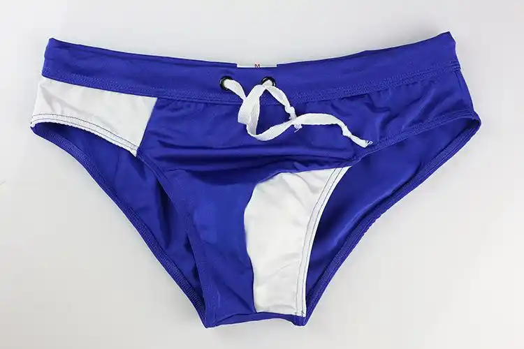 男士泳裤奥枪三角时尚游泳裤新款潮男男士三角游泳裤36