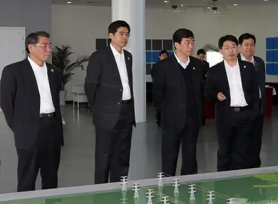 集团公司总经理曹培玺到石岛湾公司调研 - 月明心怡的日志 - 网易博客