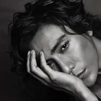 陈坤头像黑白写真照片