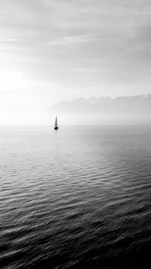 黑白质感风景摄影