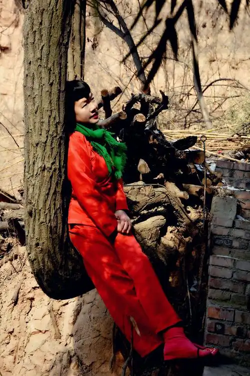 圪梁梁上的女人